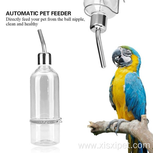 Automatic Pet Rabbit Feeder Parrot Bird Water Feeding